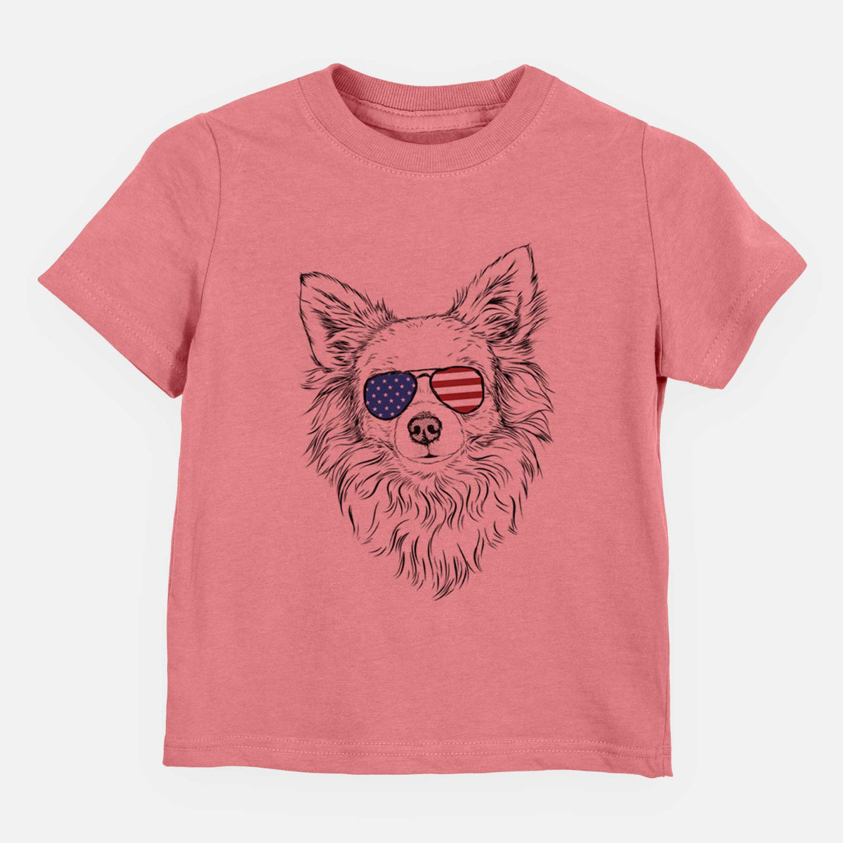 USA Emma the Longhaired Chihuahua - Kids/Youth/Toddler Shirt