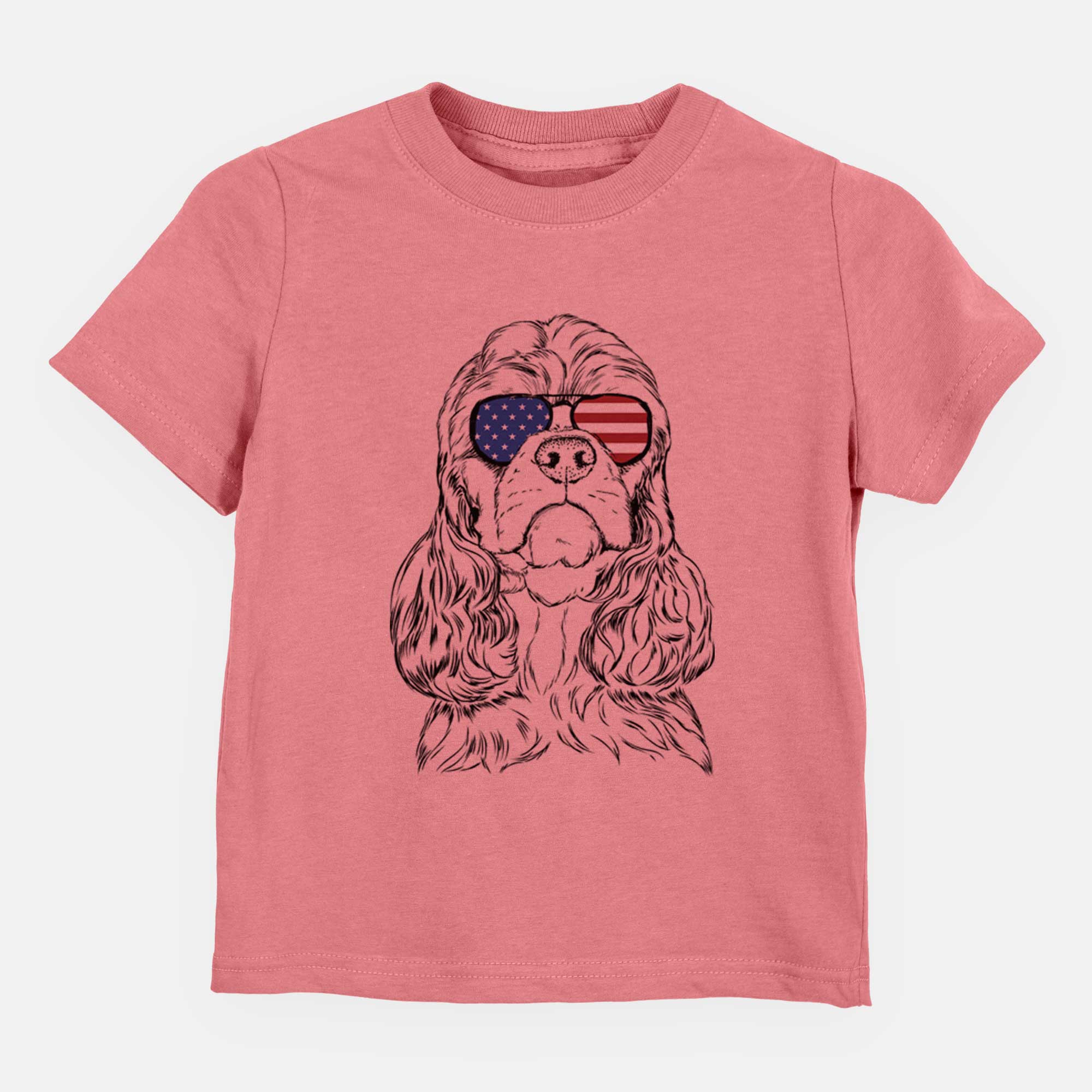 USA Emma the Cocker Spaniel - Kids/Youth/Toddler Shirt