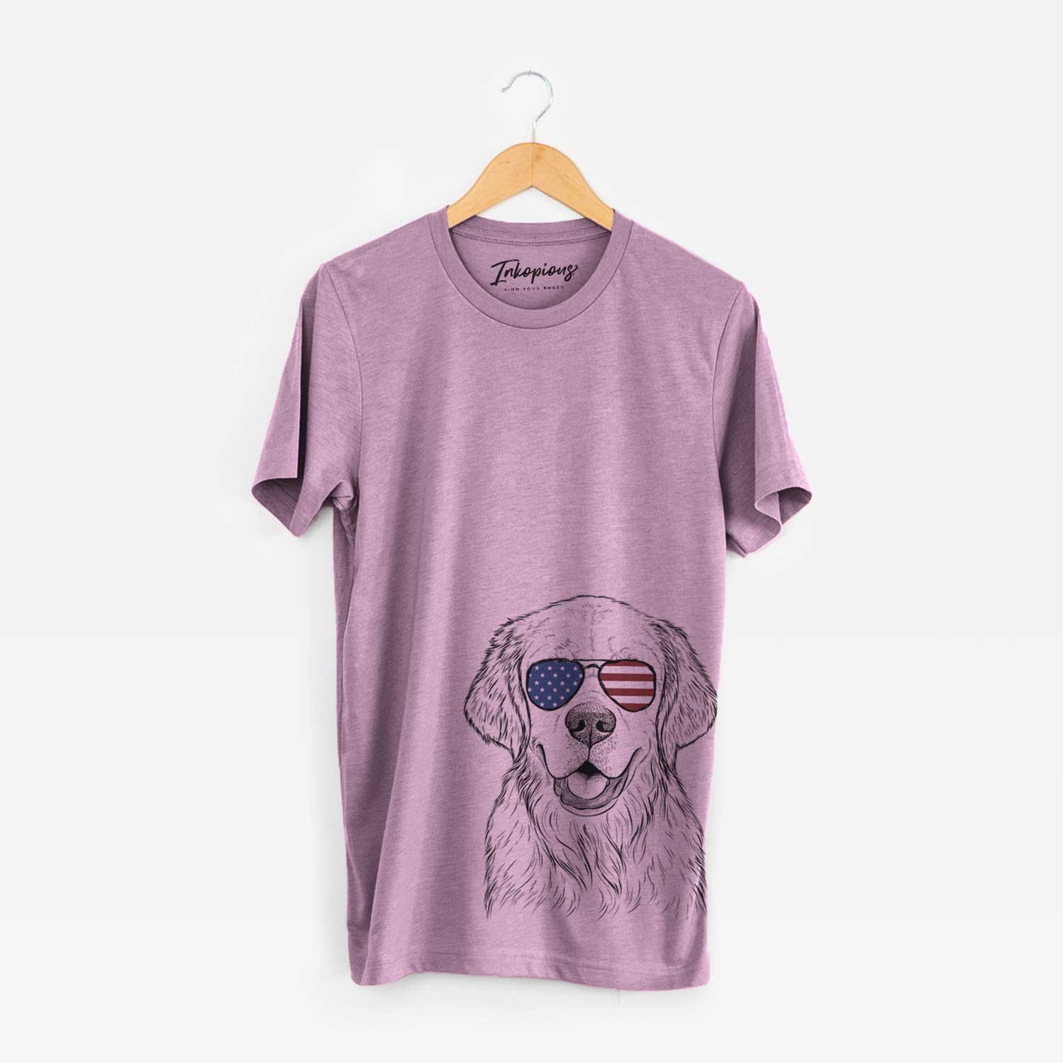 USA Emma the Golden Retriever - Unisex Crewneck