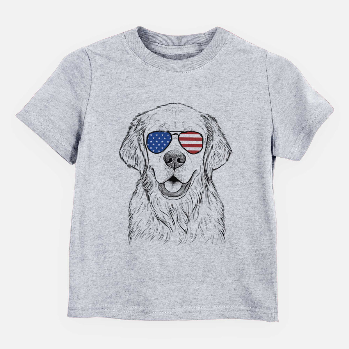 USA Emma the Golden Retriever - Kids/Youth/Toddler Shirt
