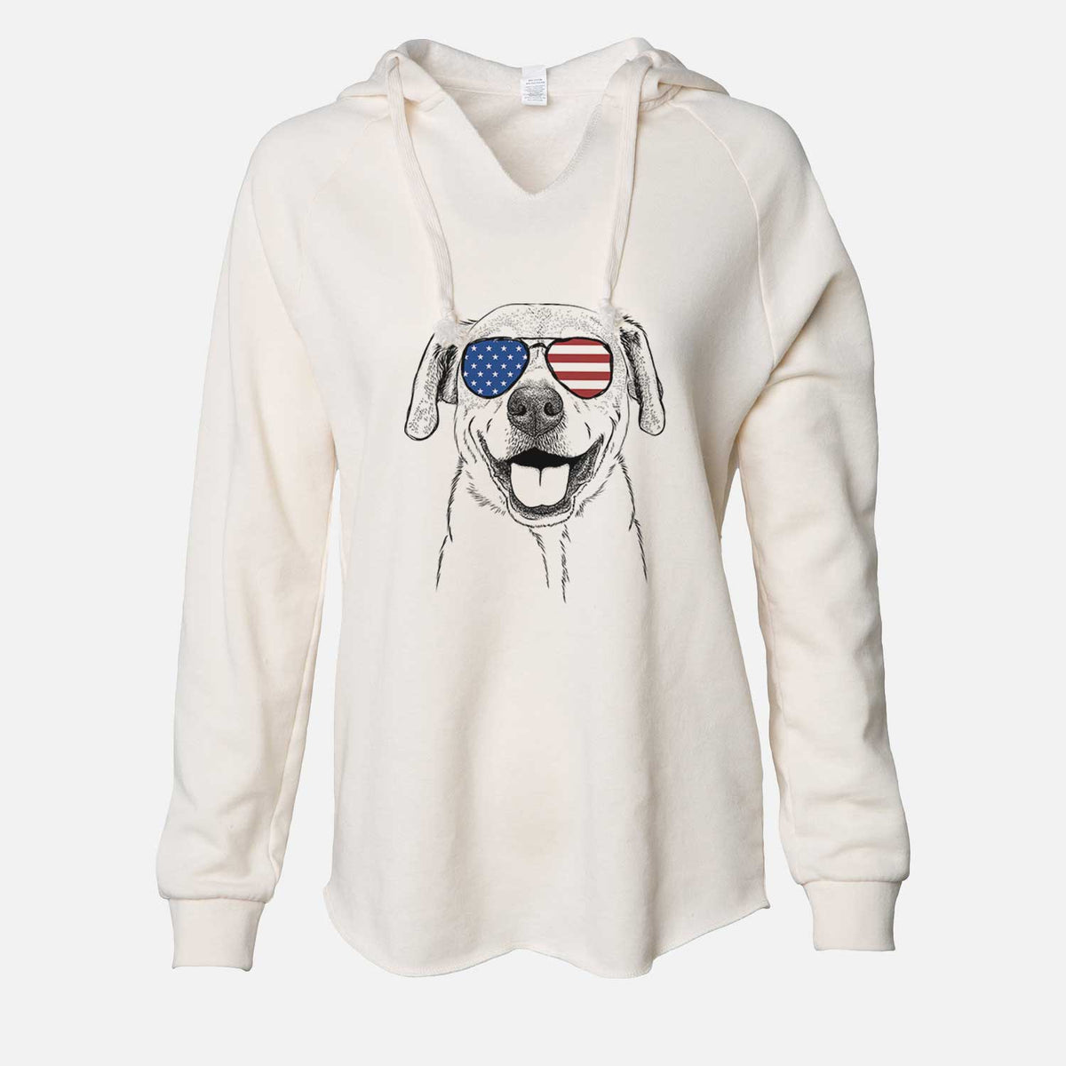USA Ernie the Mixed Breed - Cali Wave Hooded Sweatshirt