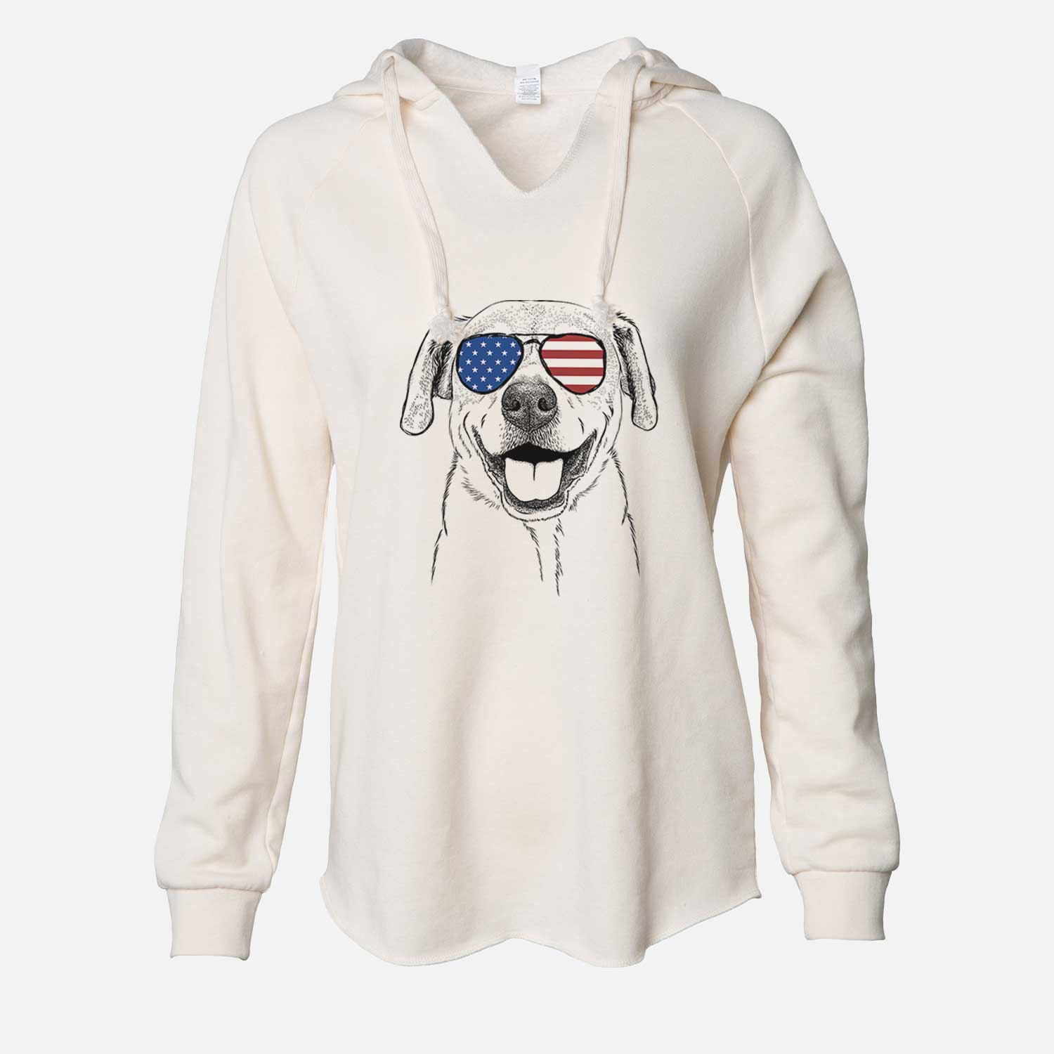USA Ernie the Mixed Breed - Cali Wave Hooded Sweatshirt