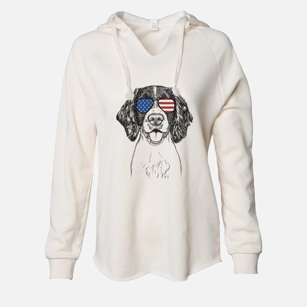 USA Ever the English Springer Spaniel - Cali Wave Hooded Sweatshirt