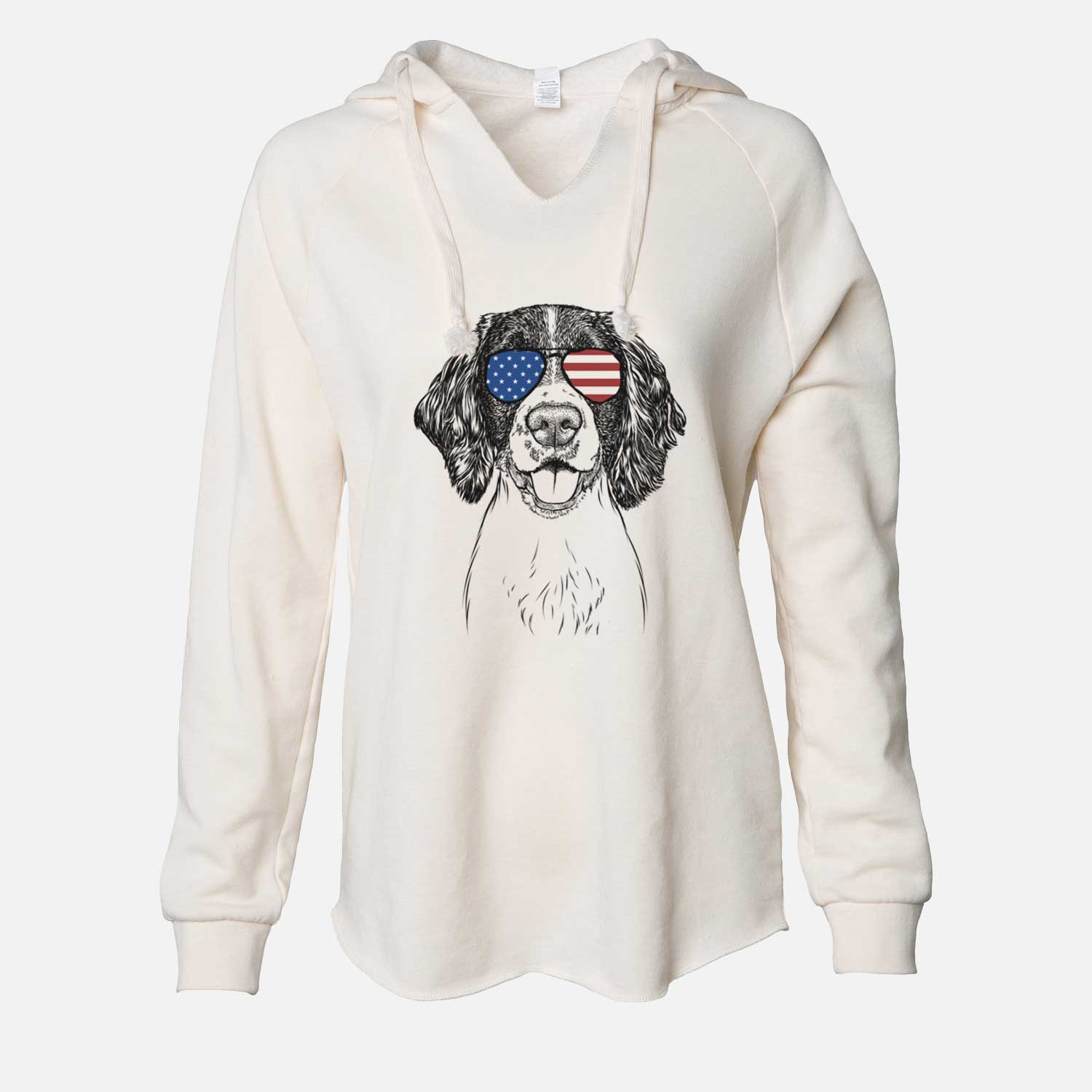 USA Ever the English Springer Spaniel - Cali Wave Hooded Sweatshirt