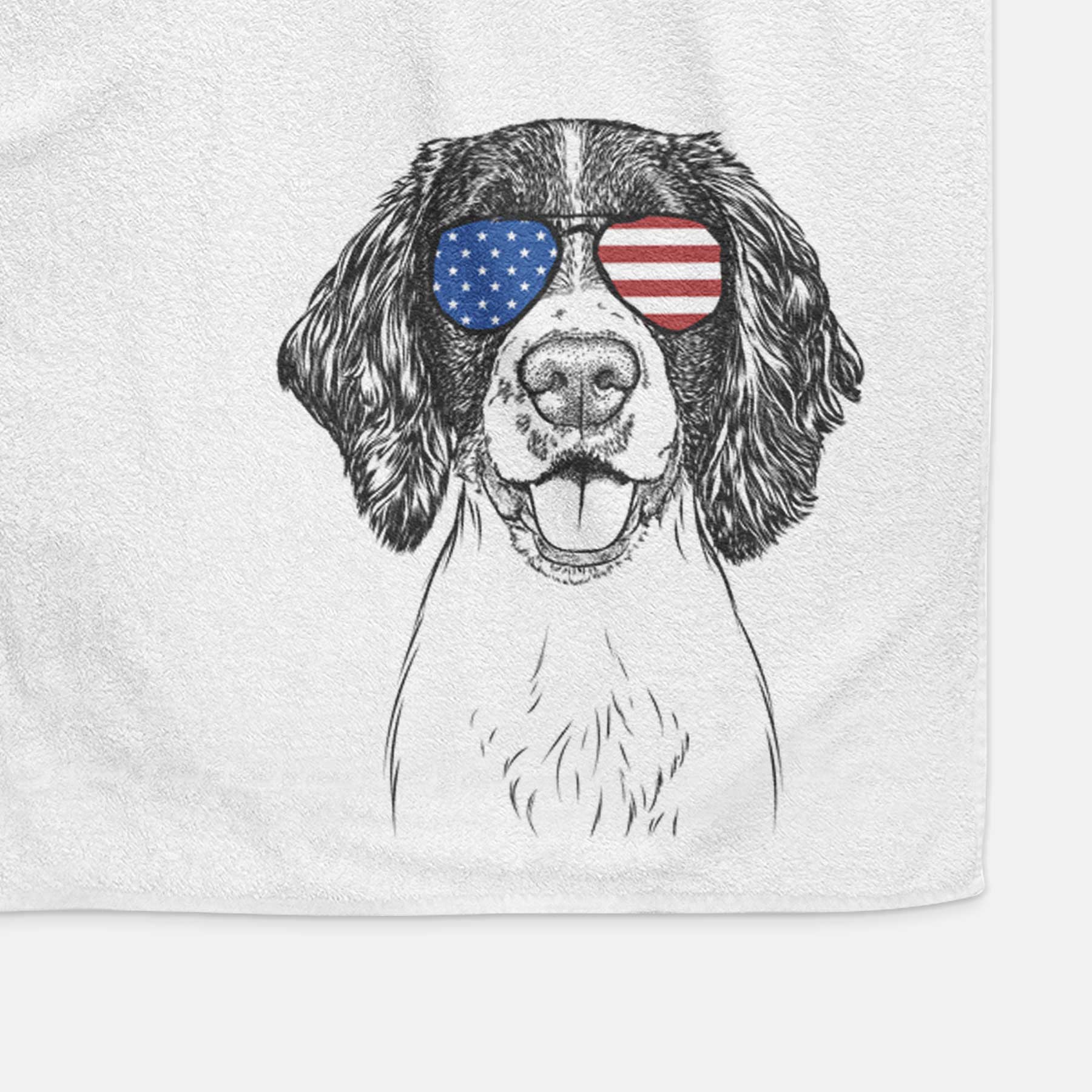 Ever the English Springer Spaniel Decorative Hand Towel