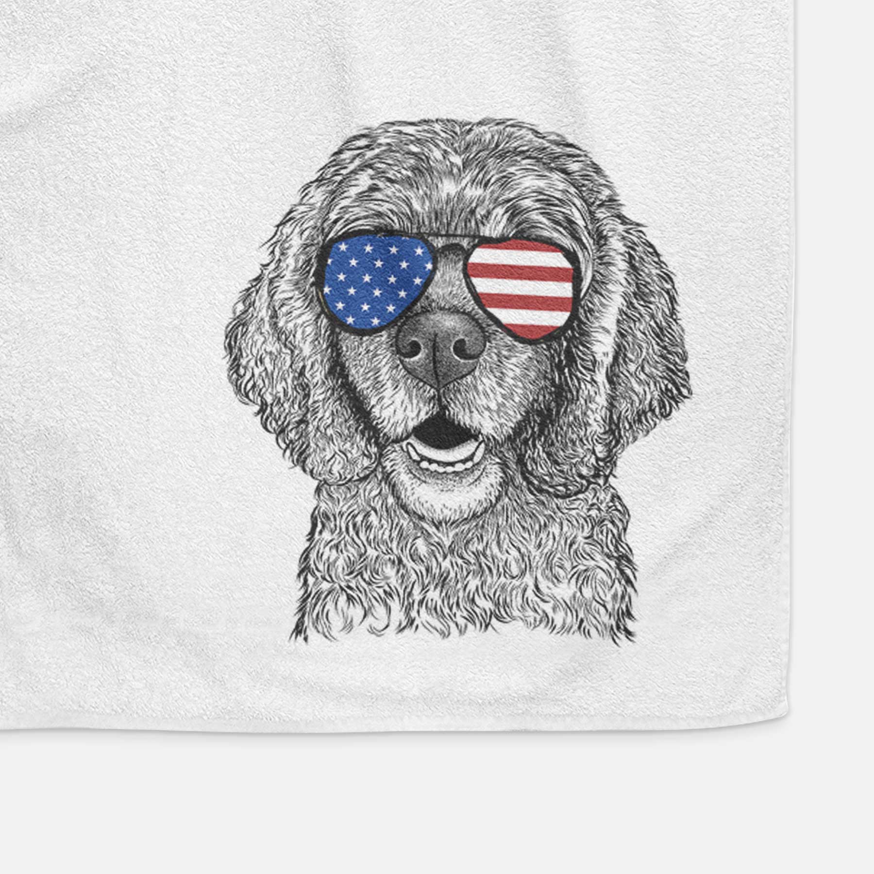 Fannie Mae the Cocker Spaniel Decorative Hand Towel