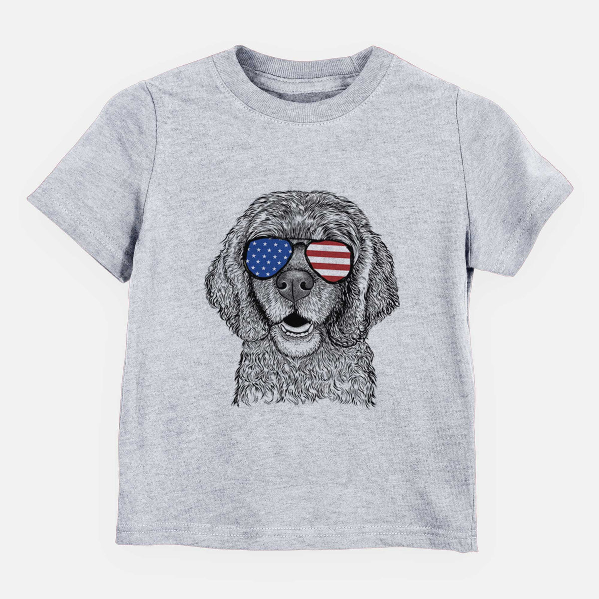 USA Fannie Mae the Cocker Spaniel - Kids/Youth/Toddler Shirt