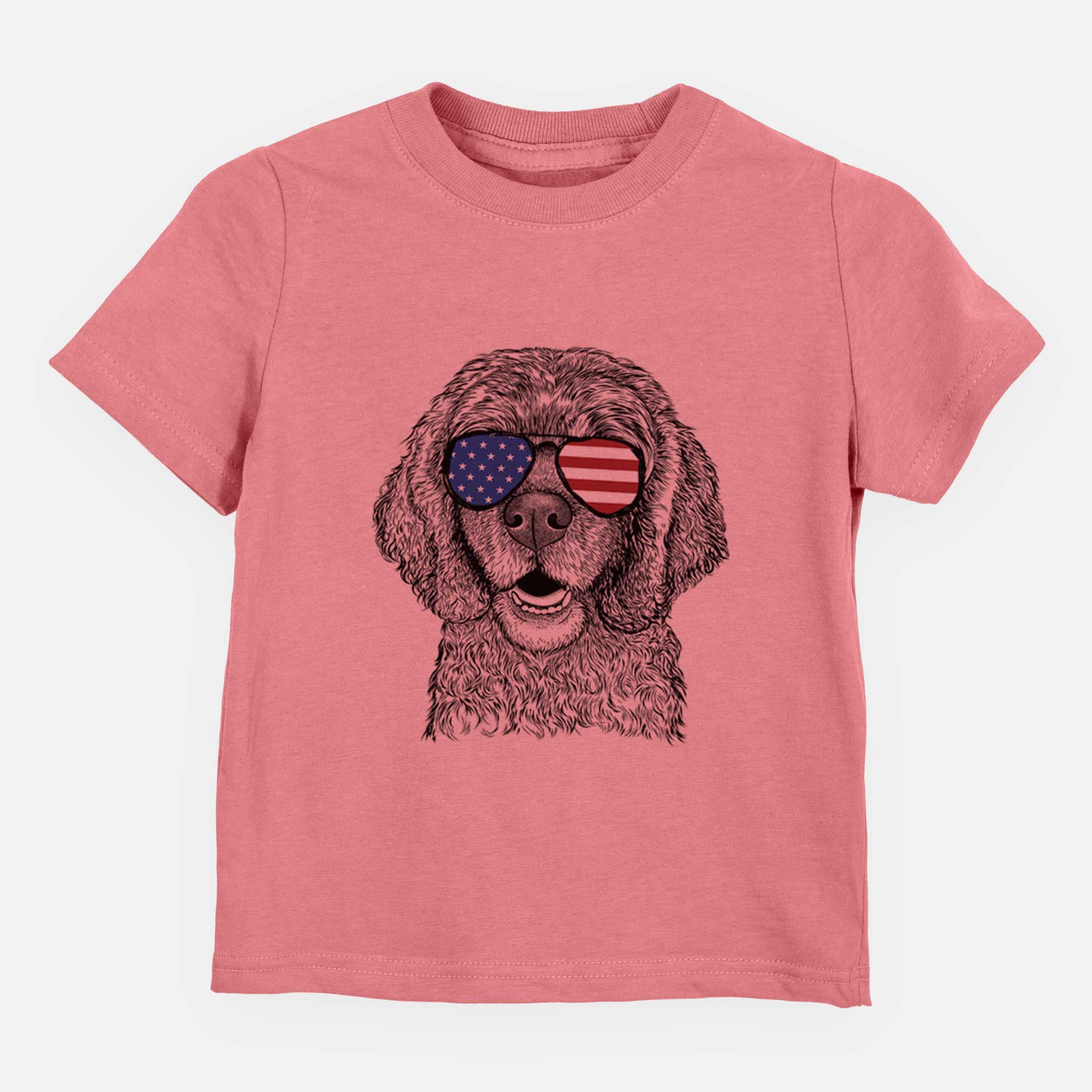 USA Fannie Mae the Cocker Spaniel - Kids/Youth/Toddler Shirt