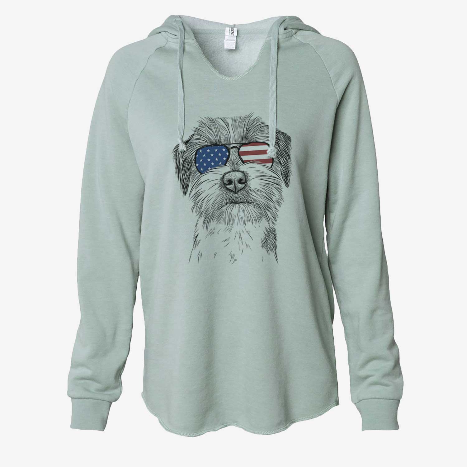 USA Feis the Parson Russell Terrier - Cali Wave Hooded Sweatshirt