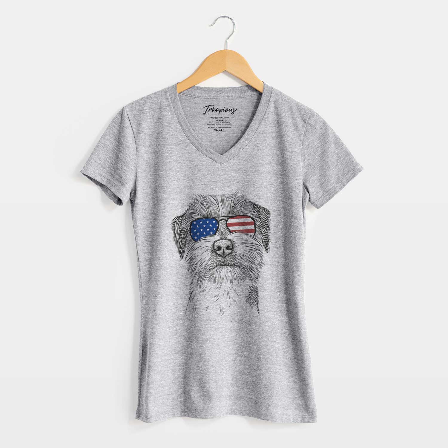 USA Feis the Parson Russell Terrier - Women's Perfect V-neck Shirt