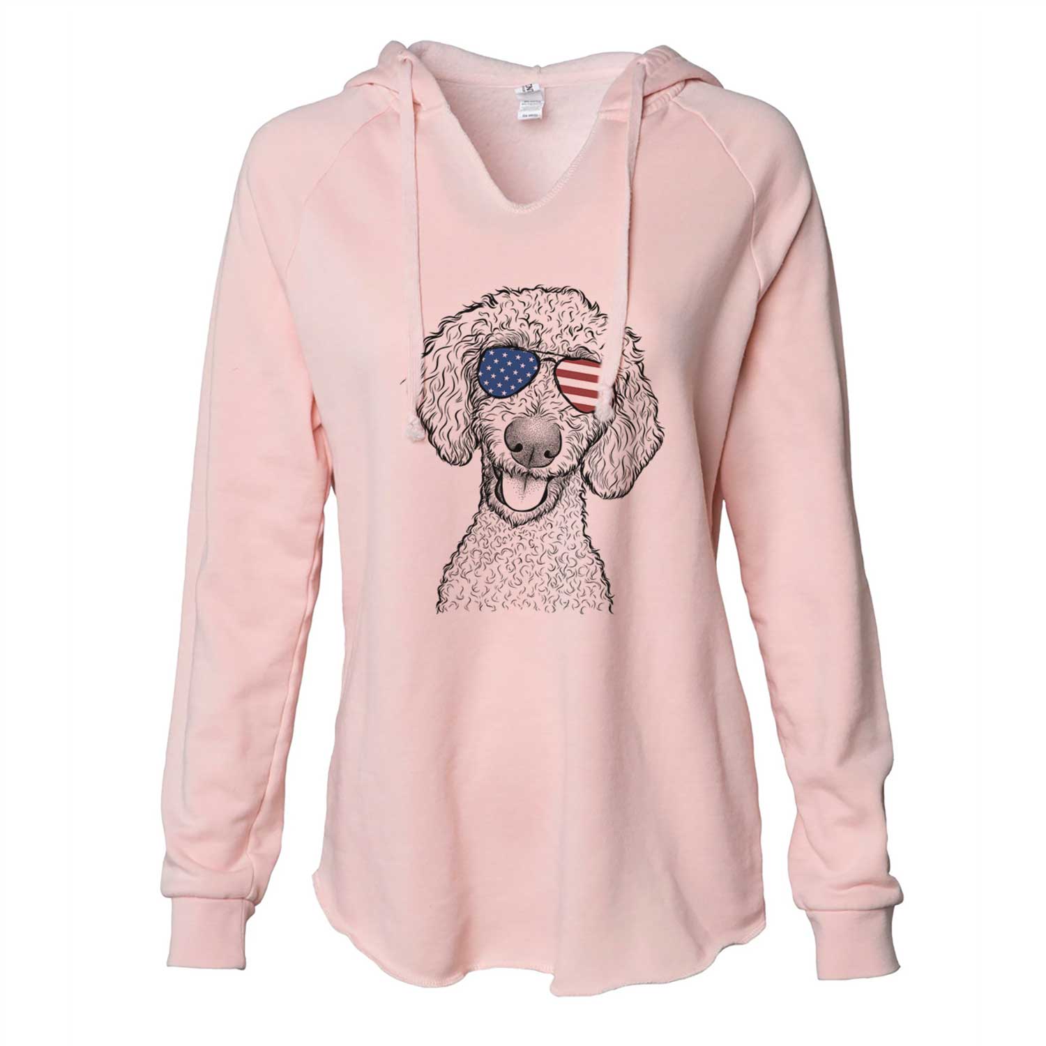 USA Fenway the Goldendoodle - Cali Wave Hooded Sweatshirt