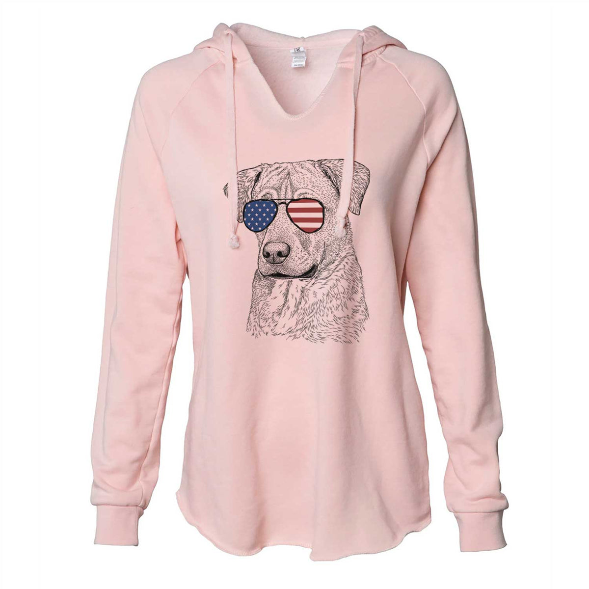 USA Feta the Mixed Breed - Cali Wave Hooded Sweatshirt