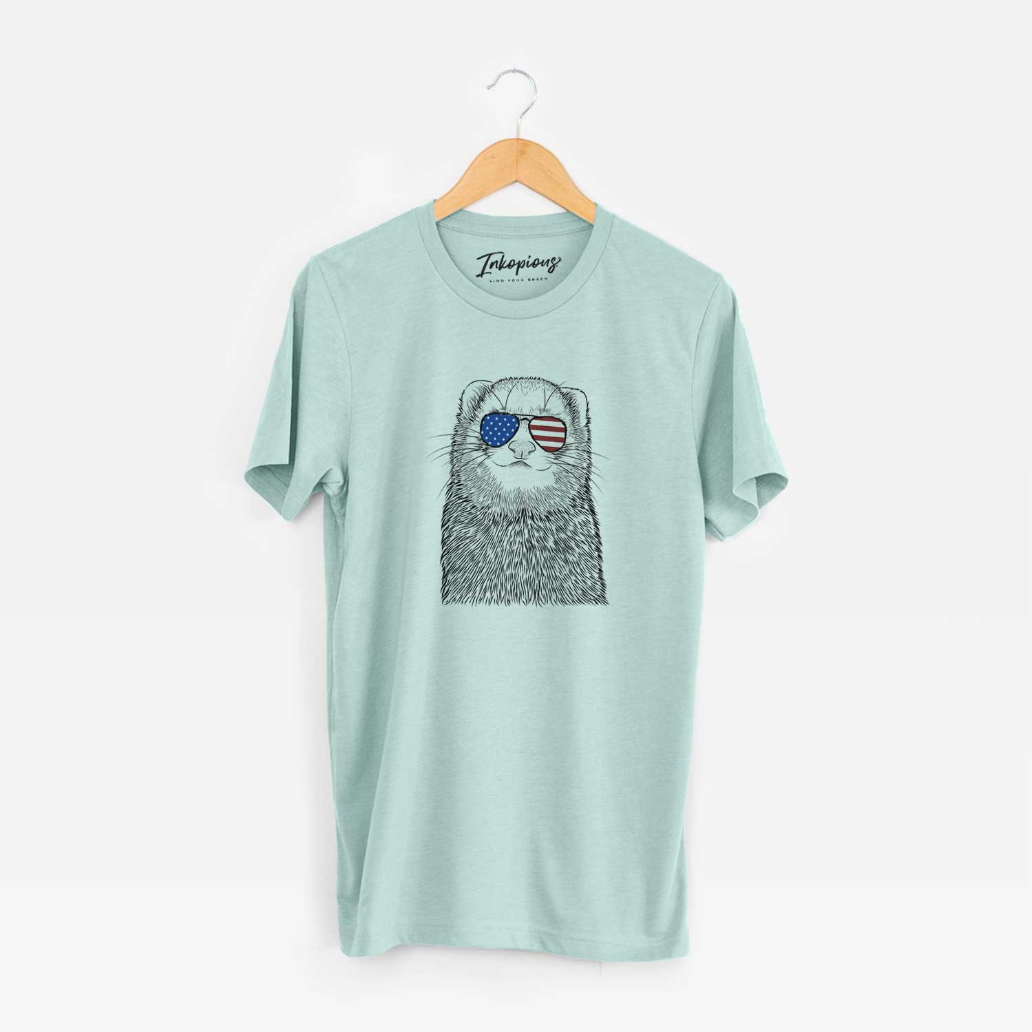 USA Fig the Ferret - Unisex Crewneck