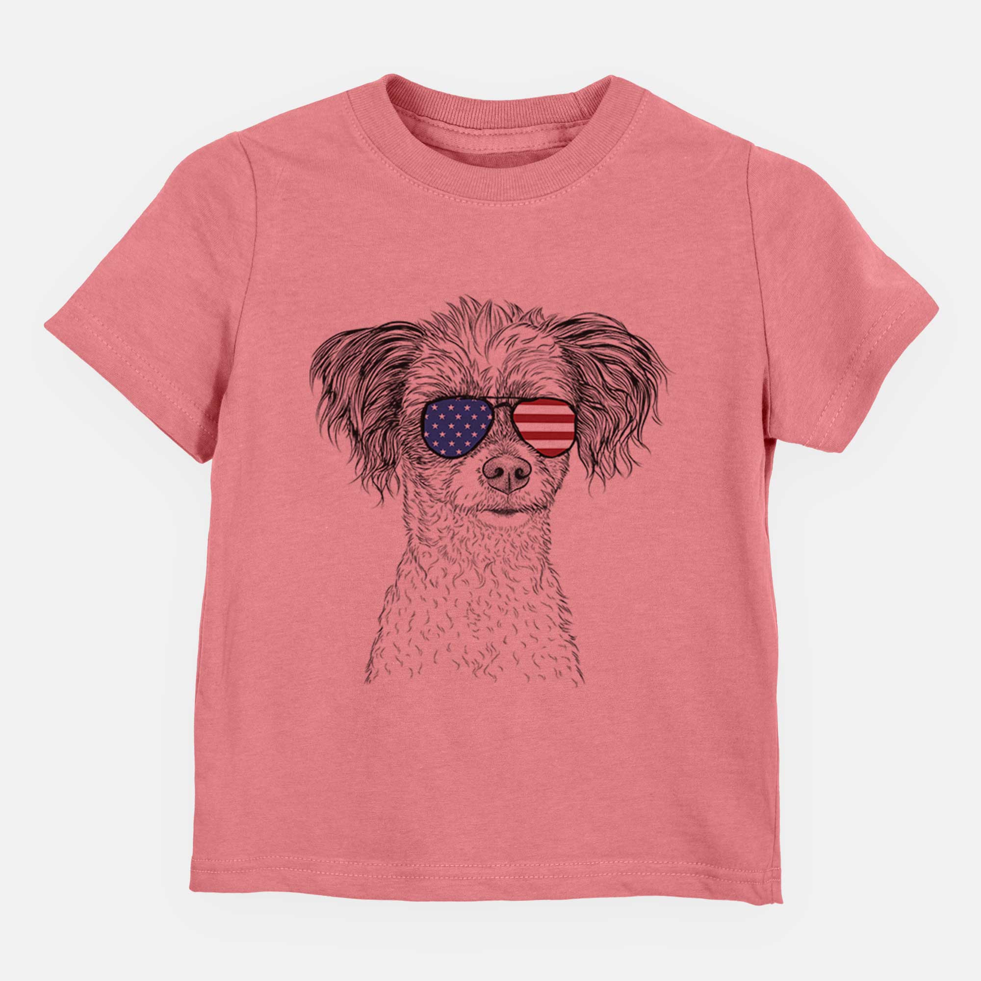 USA Finley Beth the Papillon Mix - Kids/Youth/Toddler Shirt