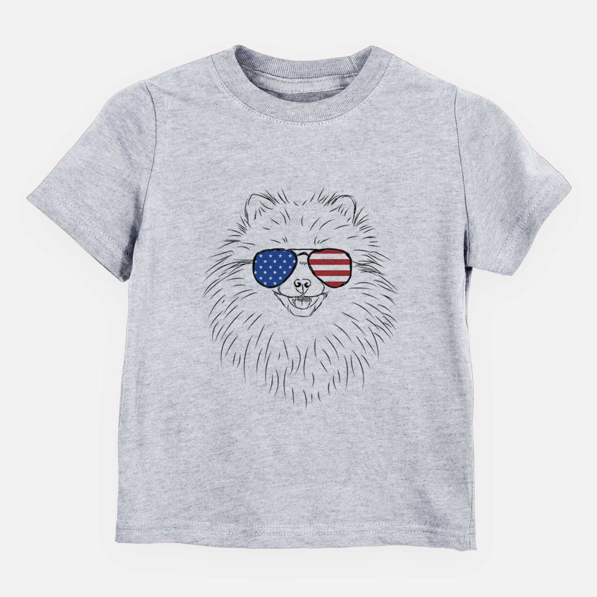 USA Finn the Pomeranian - Kids/Youth/Toddler Shirt