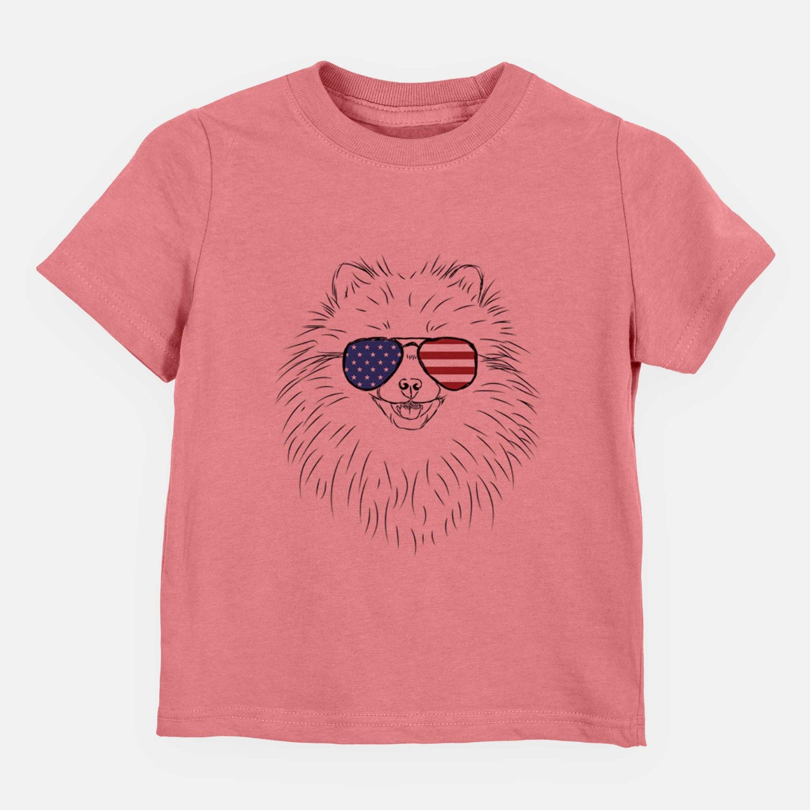 USA Finn the Pomeranian - Kids/Youth/Toddler Shirt