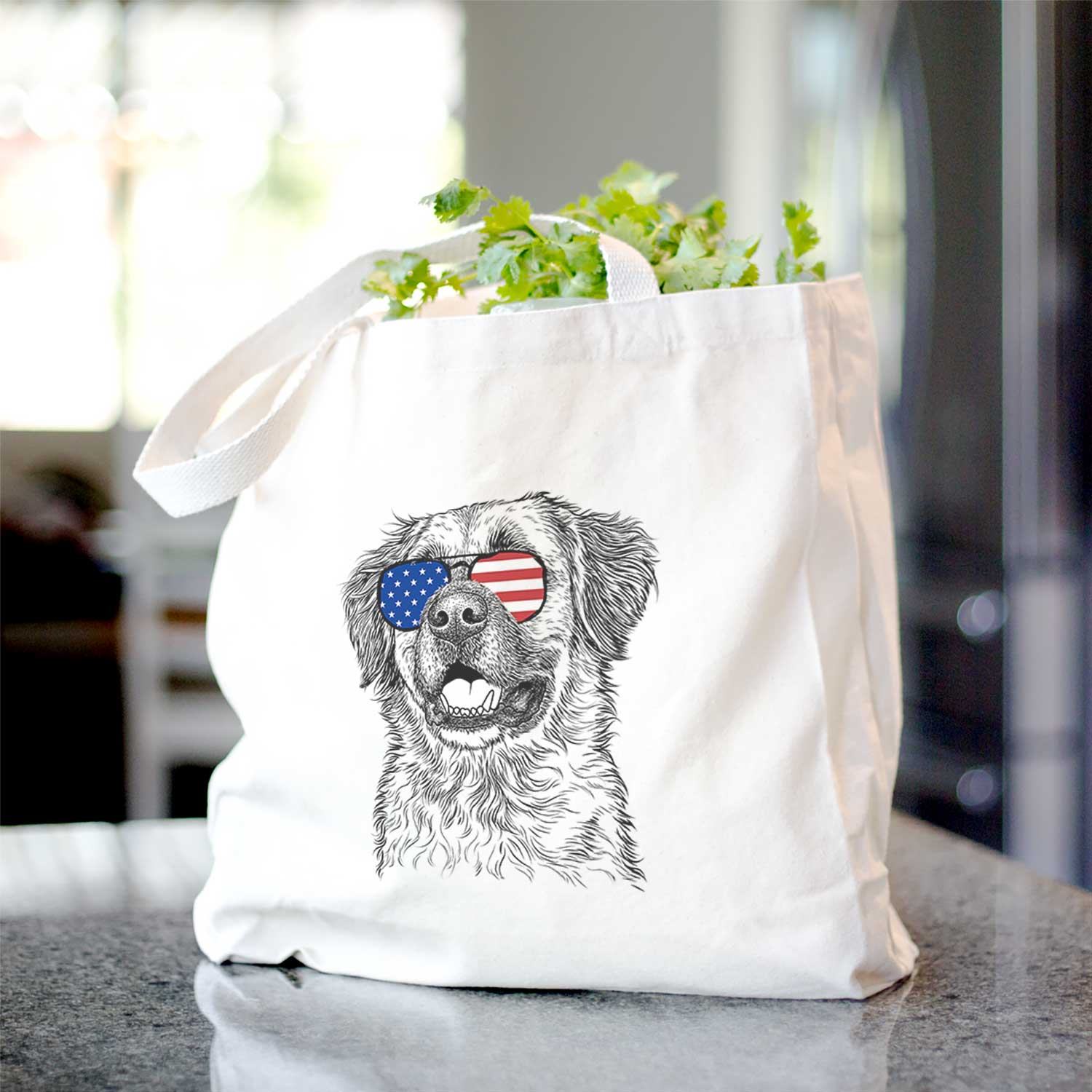 Finn the Mixed Breed - Tote Bag