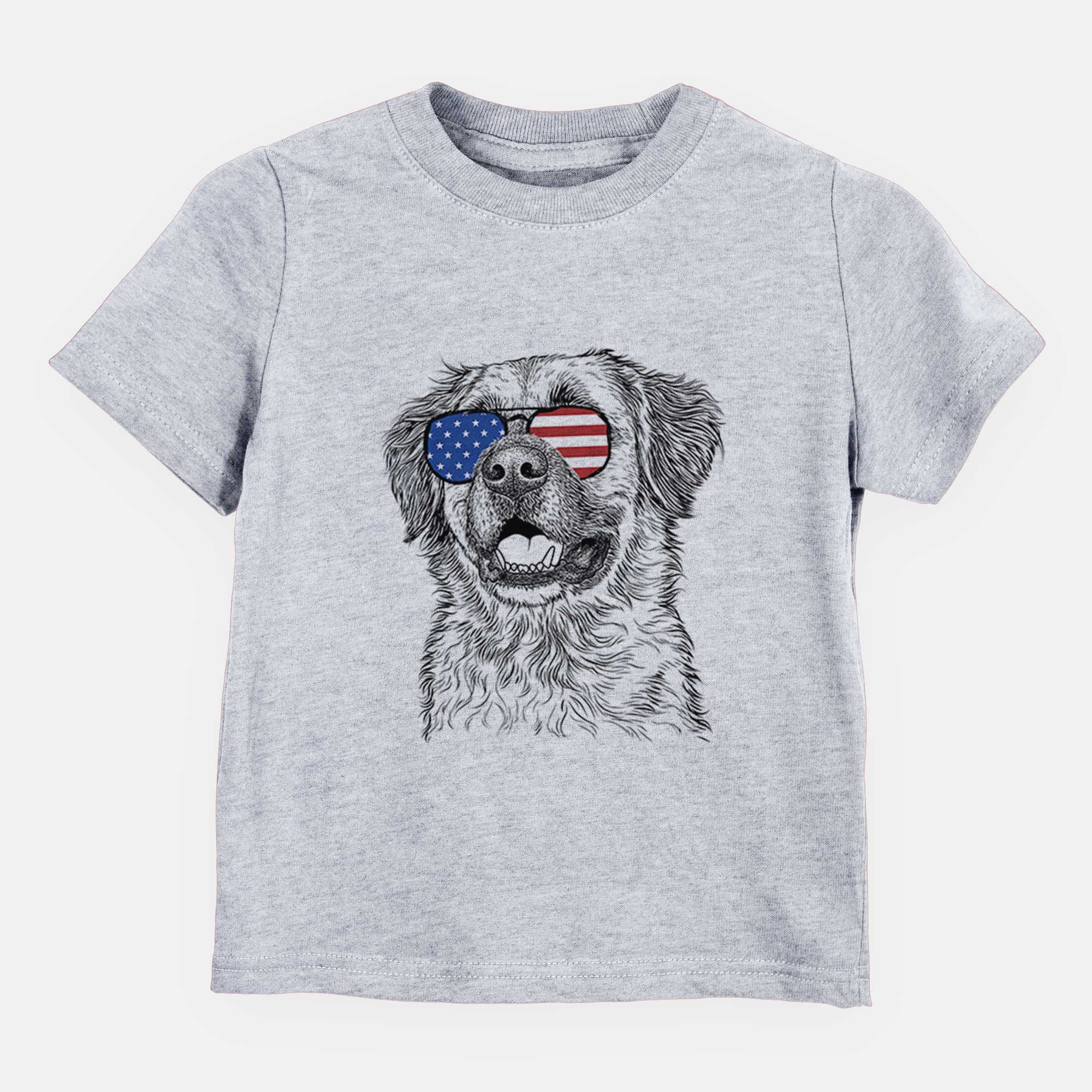 USA Finn the Mixed Breed - Kids/Youth/Toddler Shirt