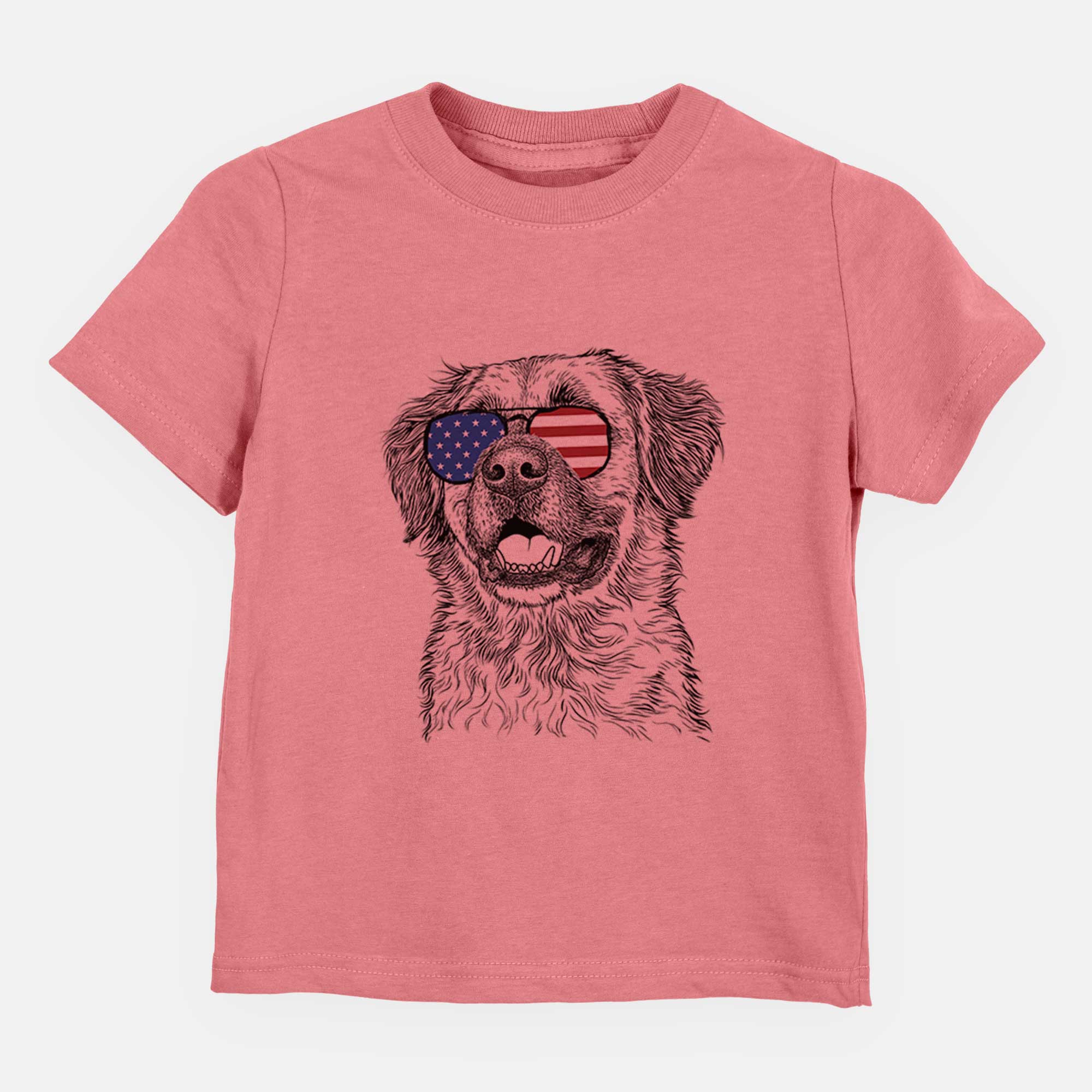 USA Finn the Mixed Breed - Kids/Youth/Toddler Shirt