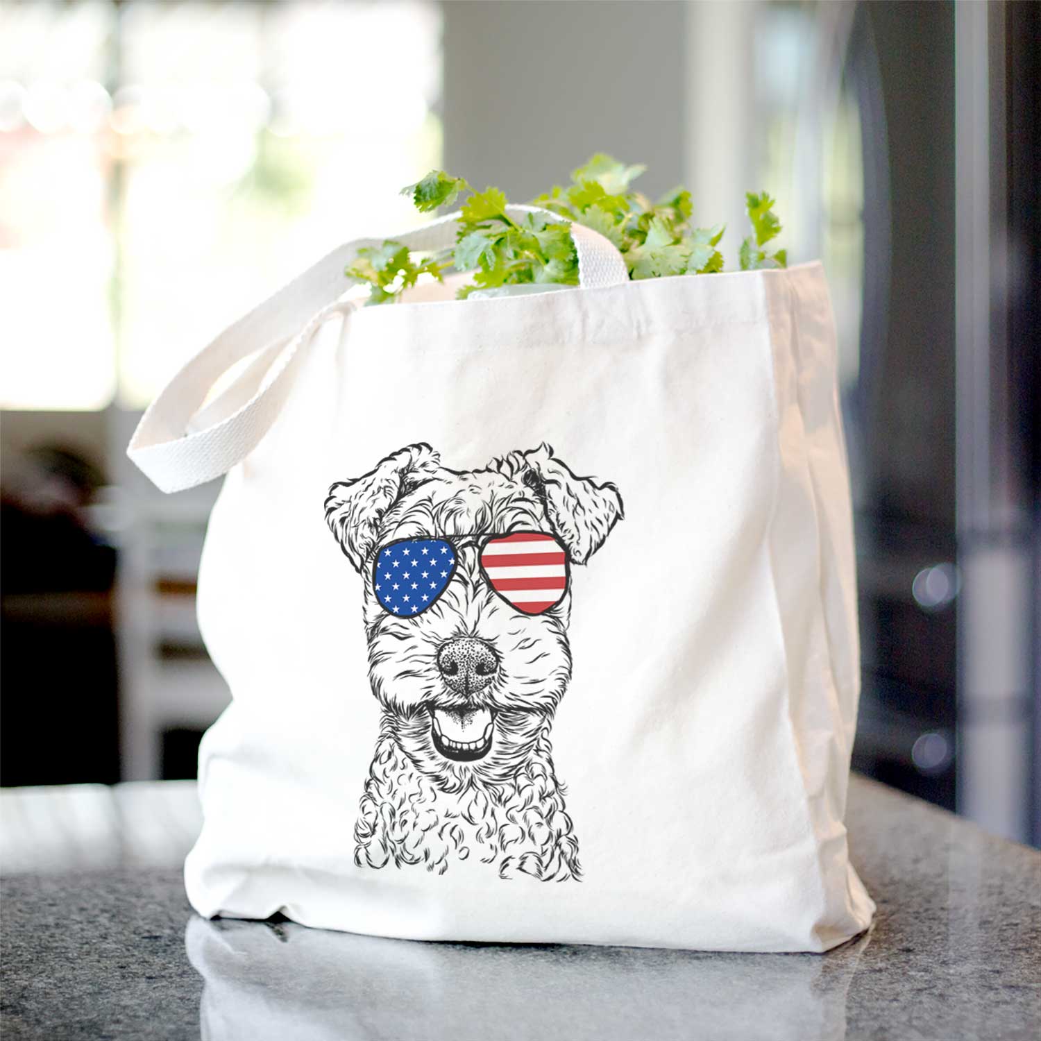 Fintan the Irish Troodle - Tote Bag