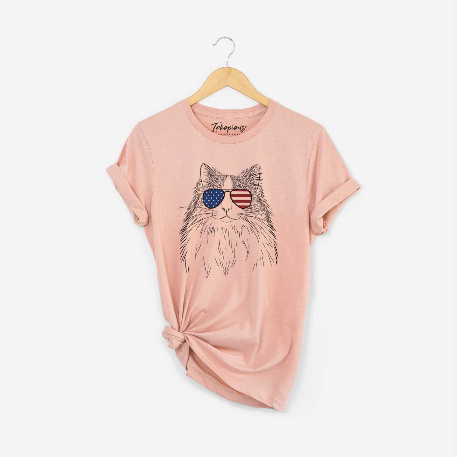 USA Fiona the Ragdoll Cat - Unisex Crewneck