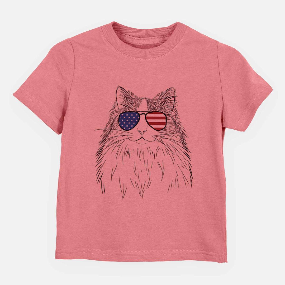 USA Fiona the Ragdoll Cat - Kids/Youth/Toddler Shirt