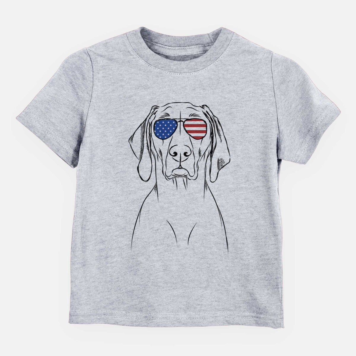 USA Flint the Weimaraner - Kids/Youth/Toddler Shirt