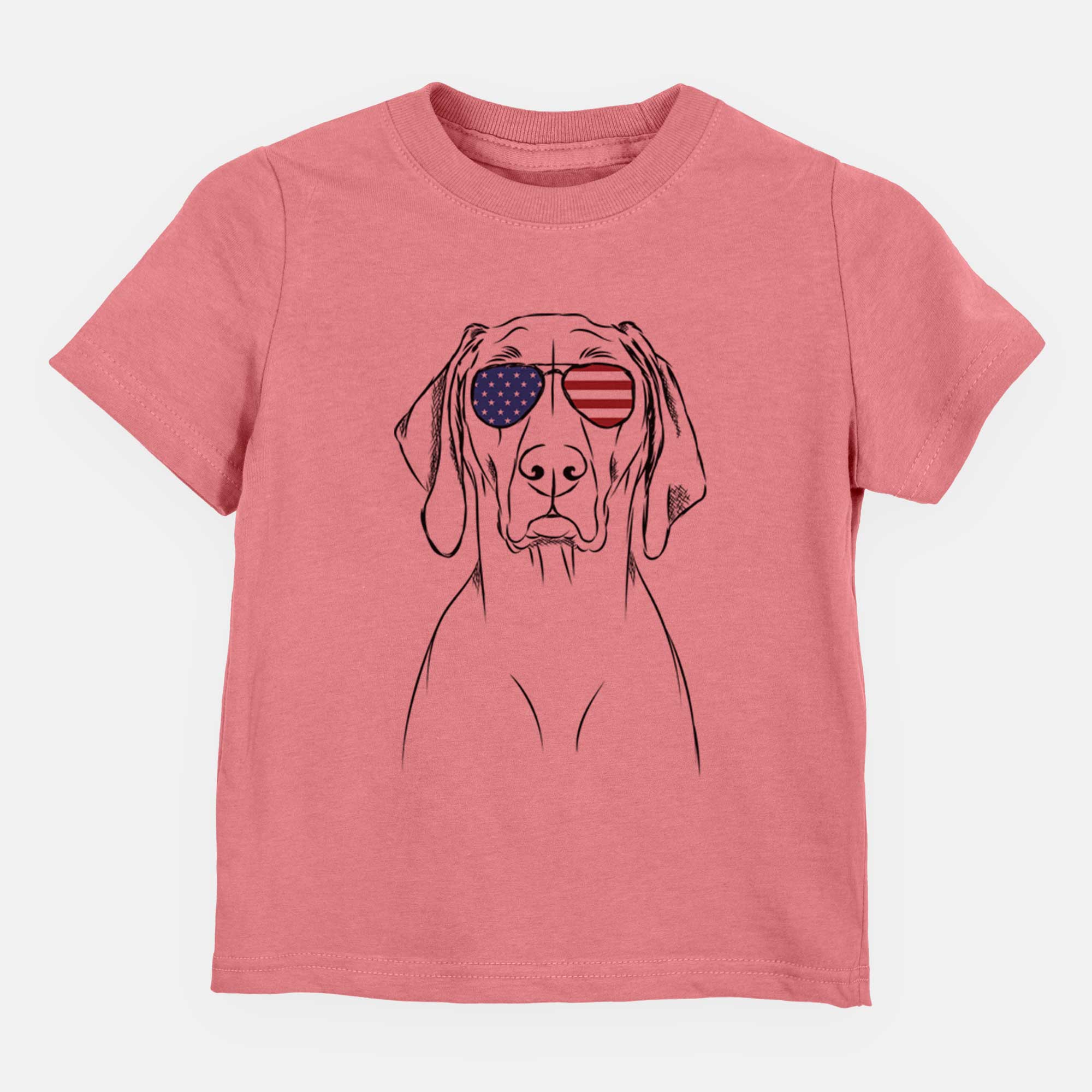 USA Flint the Weimaraner - Kids/Youth/Toddler Shirt
