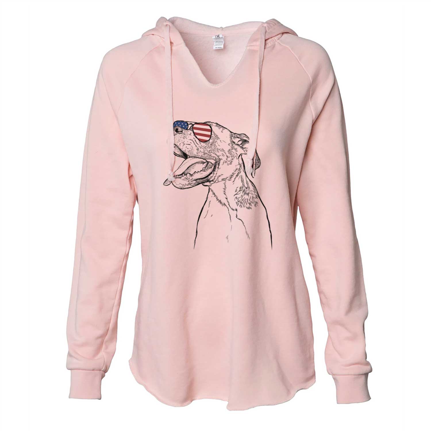 USA Floyd the Boxer - Cali Wave Hooded Sweatshirt