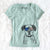 USA Floydie Bear the Boxer - Women's Perfect V-neck Shirt