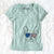 USA Franco the French Bulldog - Women's Perfect V-neck Shirt