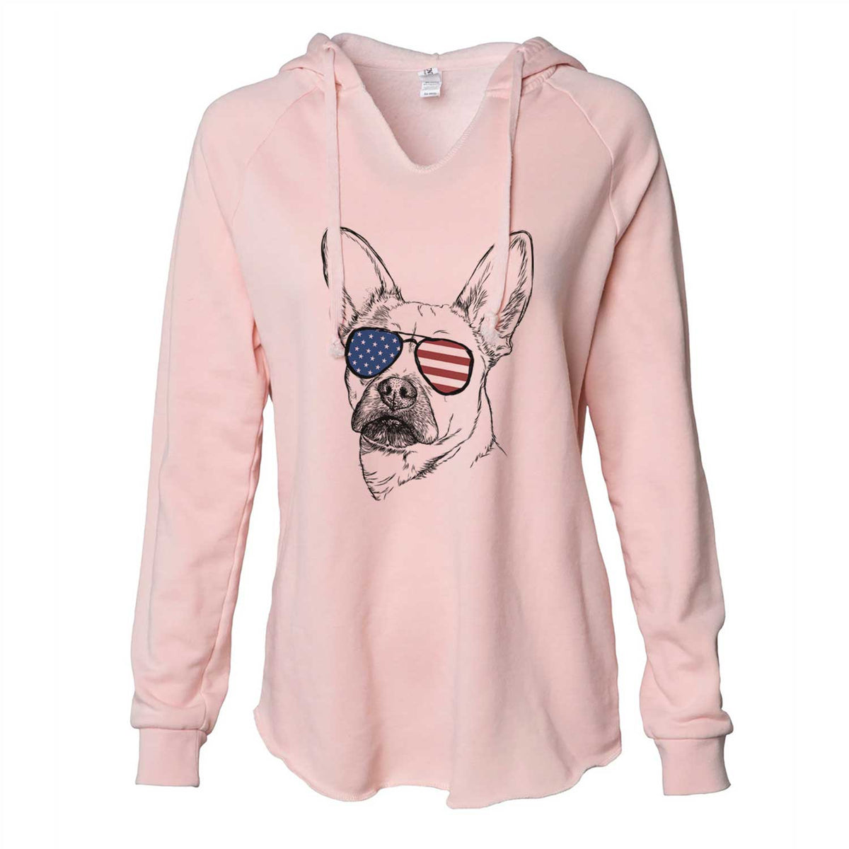 USA Frankie the Mixed Breed - Cali Wave Hooded Sweatshirt