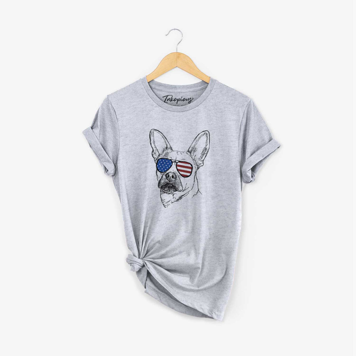 USA Frankie the Mixed Breed - Unisex Crewneck