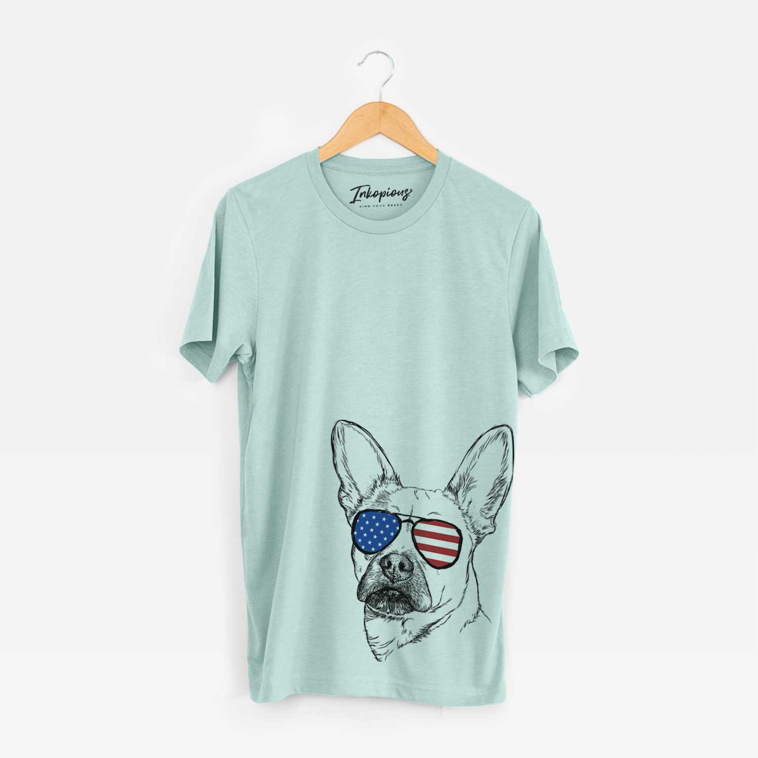 USA Frankie the Mixed Breed - Unisex Crewneck