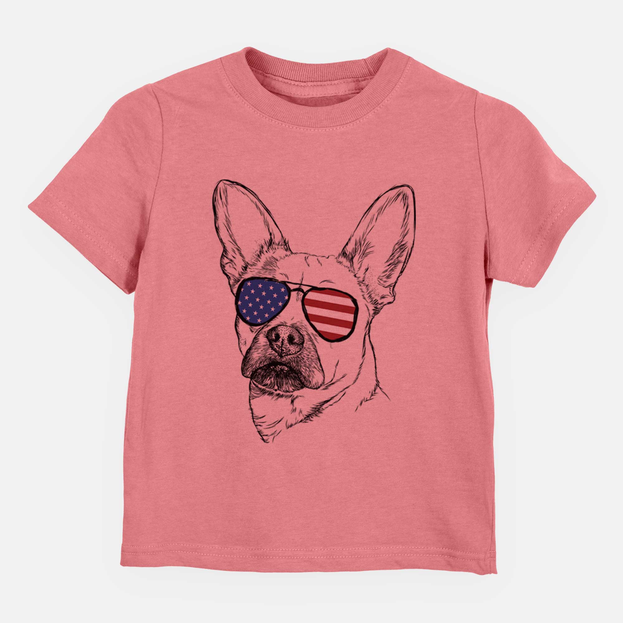 USA Frankie the Mixed Breed - Kids/Youth/Toddler Shirt