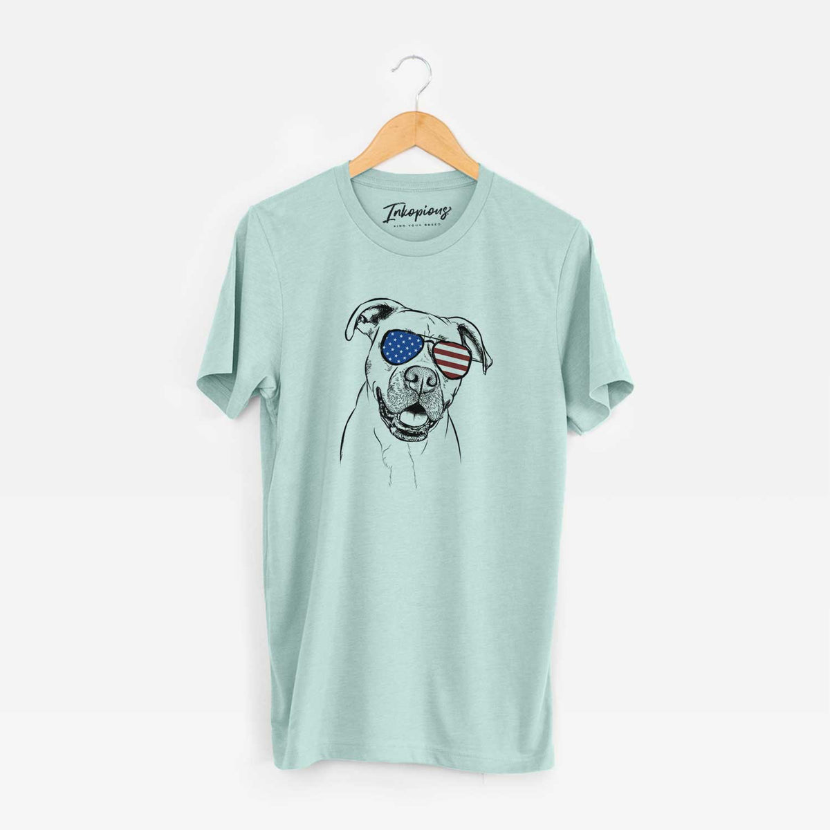 USA Frankie Tankie the Boxer Mix - Unisex Crewneck