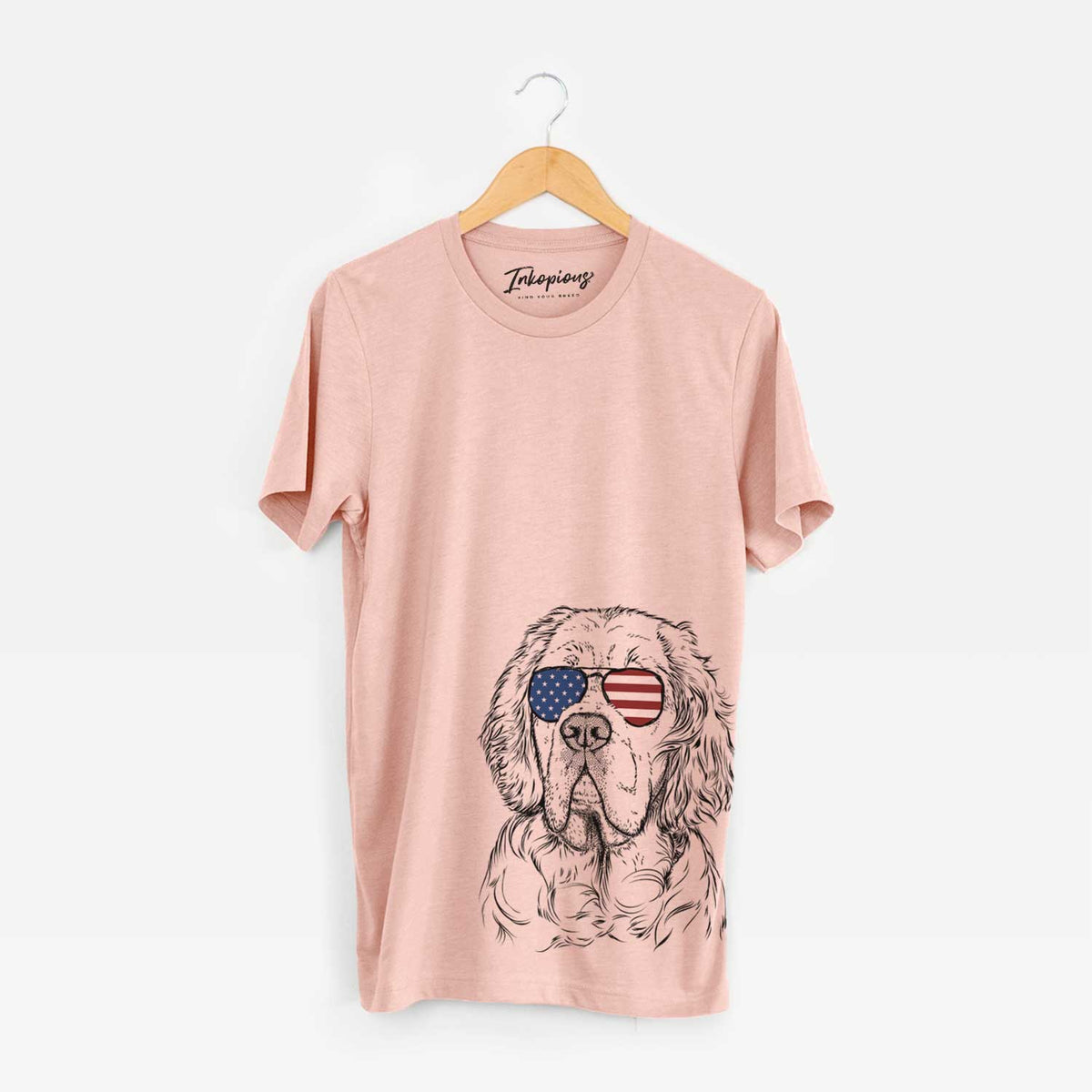 USA Gary the Clumber Spaniel - Unisex Crewneck
