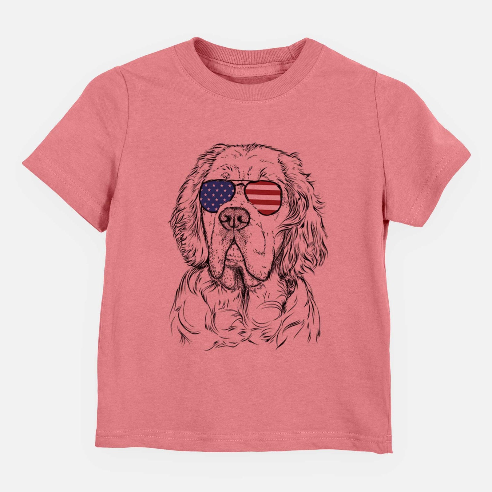 USA Gary the Clumber Spaniel - Kids/Youth/Toddler Shirt