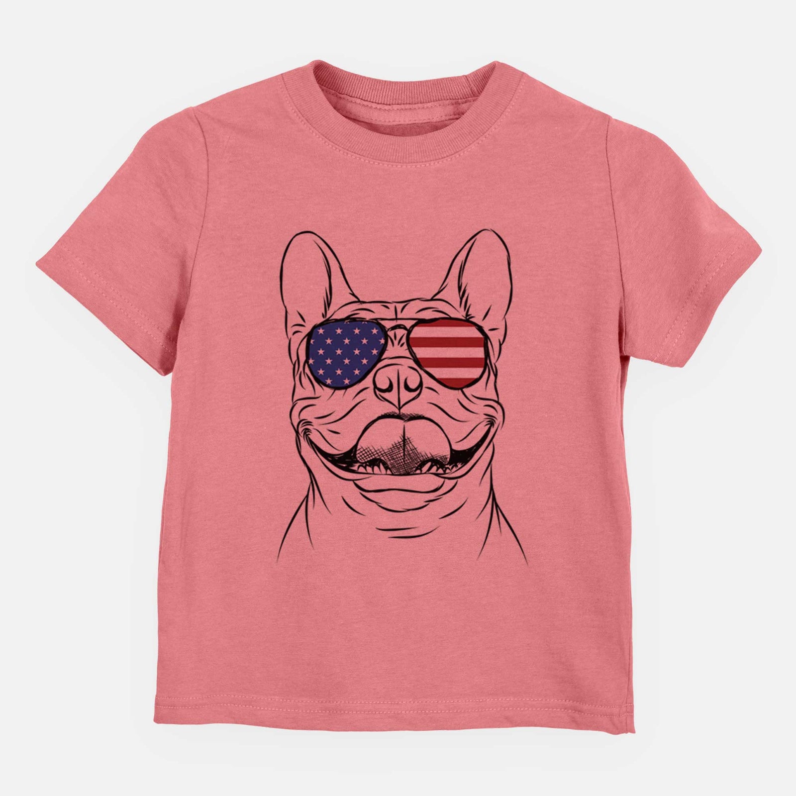 USA Gaston the French Bulldog - Kids/Youth/Toddler Shirt