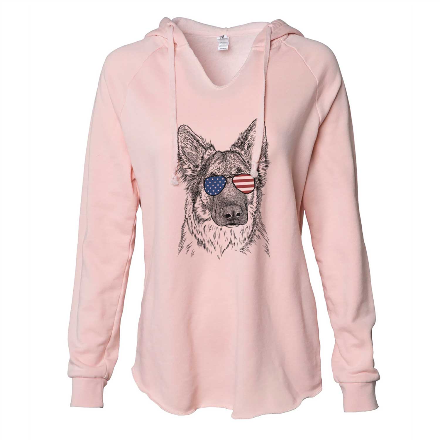 USA Geddy the Shiloh Shepherd - Cali Wave Hooded Sweatshirt