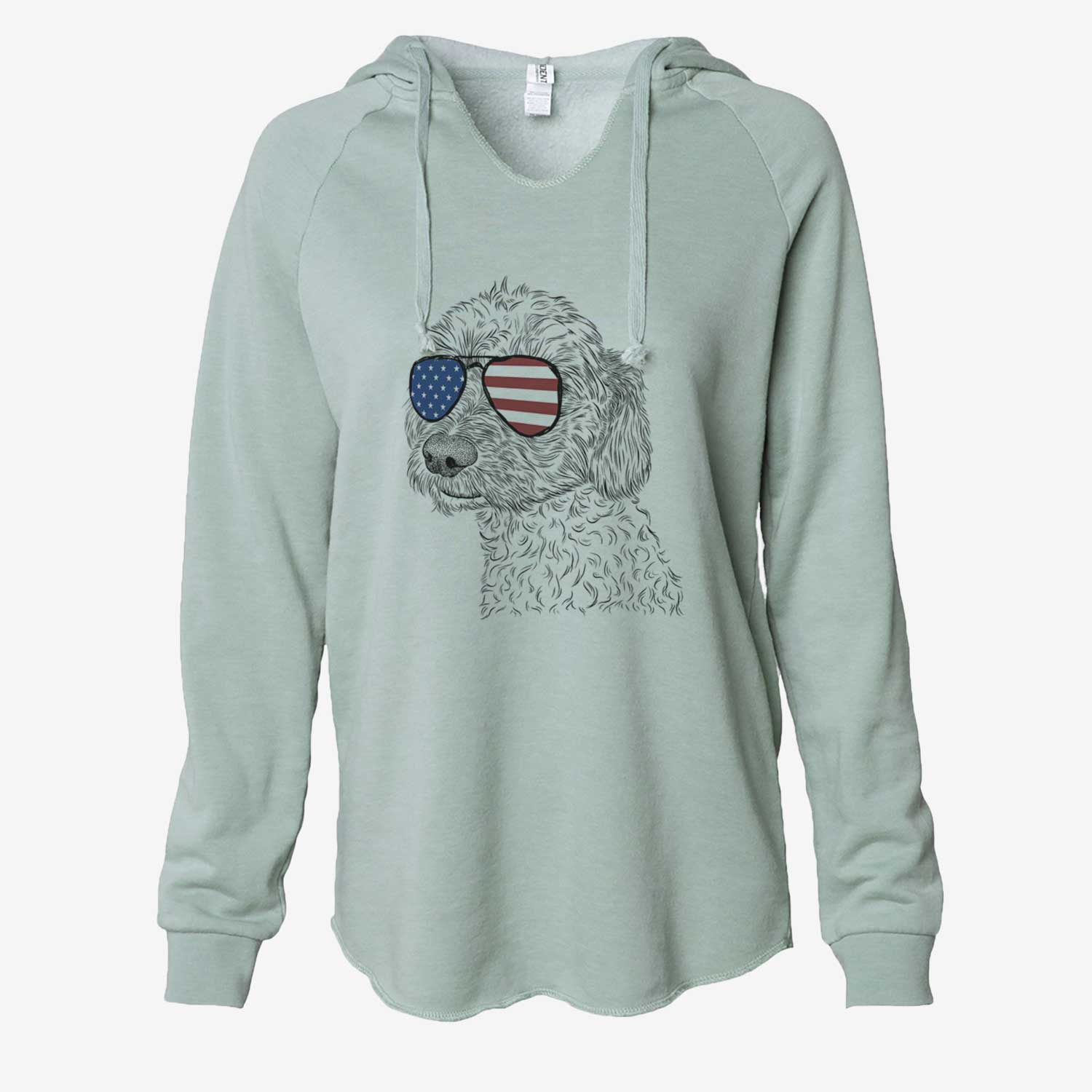 USA Georgie Boy the Mixed Breed - Cali Wave Hooded Sweatshirt