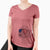 USA Georgie Boy the Mixed Breed - Women's Perfect V-neck Shirt