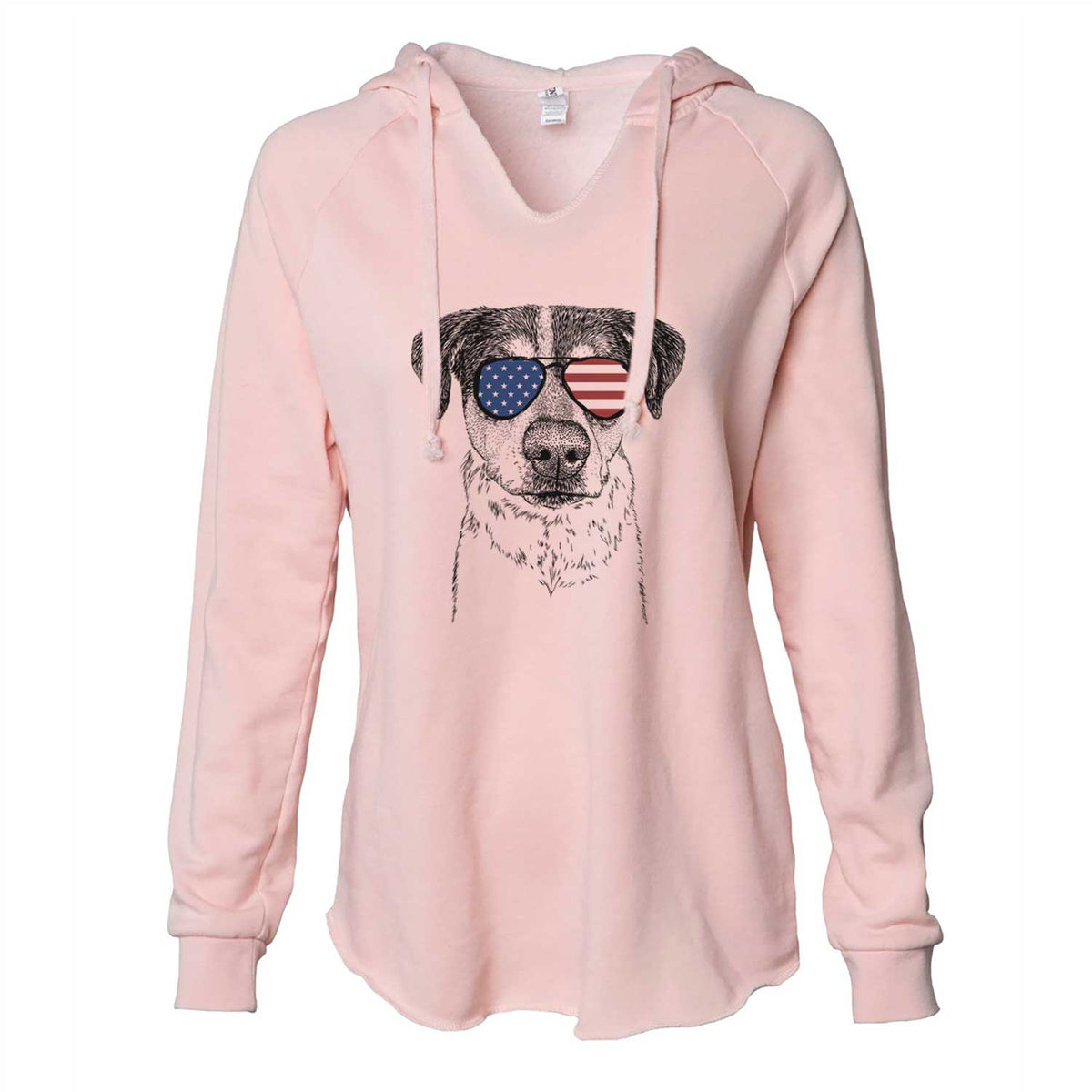 USA Gertrude the Mixed Breed - Cali Wave Hooded Sweatshirt