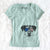 USA Gertrude the Mixed Breed - Women's Perfect V-neck Shirt