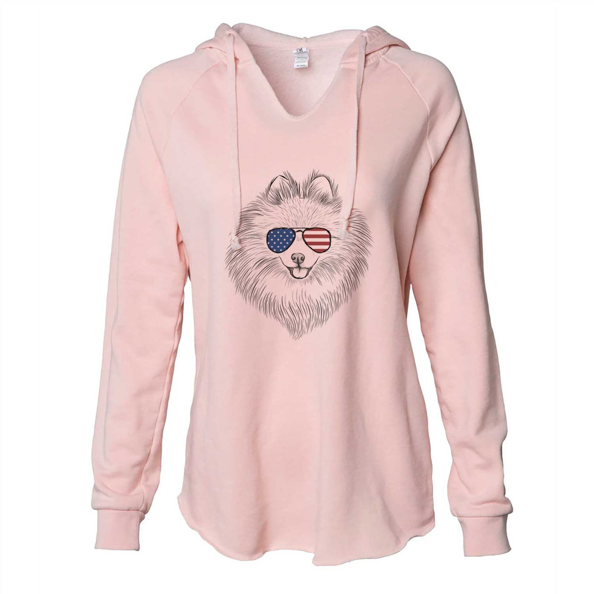 USA GiGi the Pomeranian - Cali Wave Hooded Sweatshirt