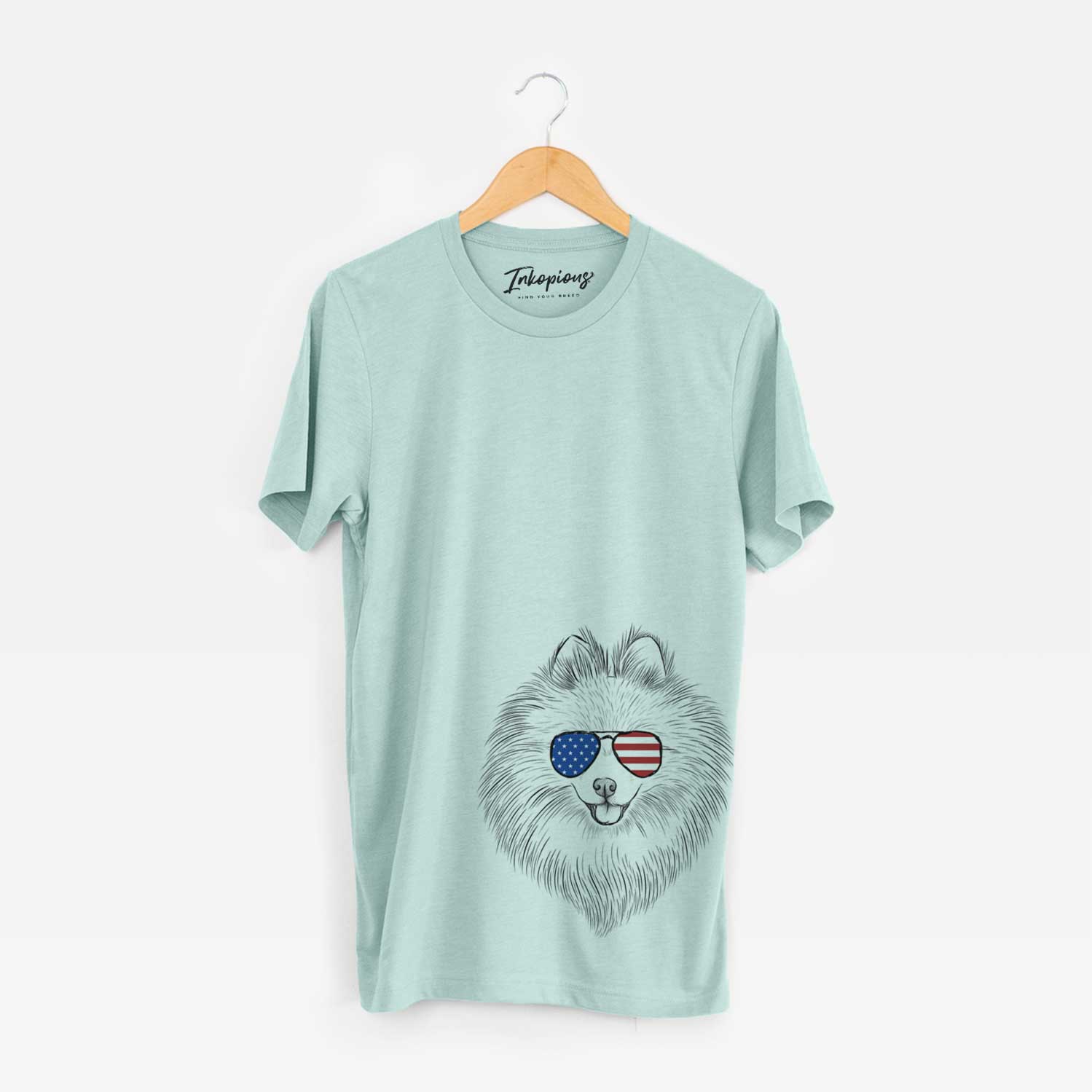 USA GiGi the Pomeranian - Unisex Crewneck