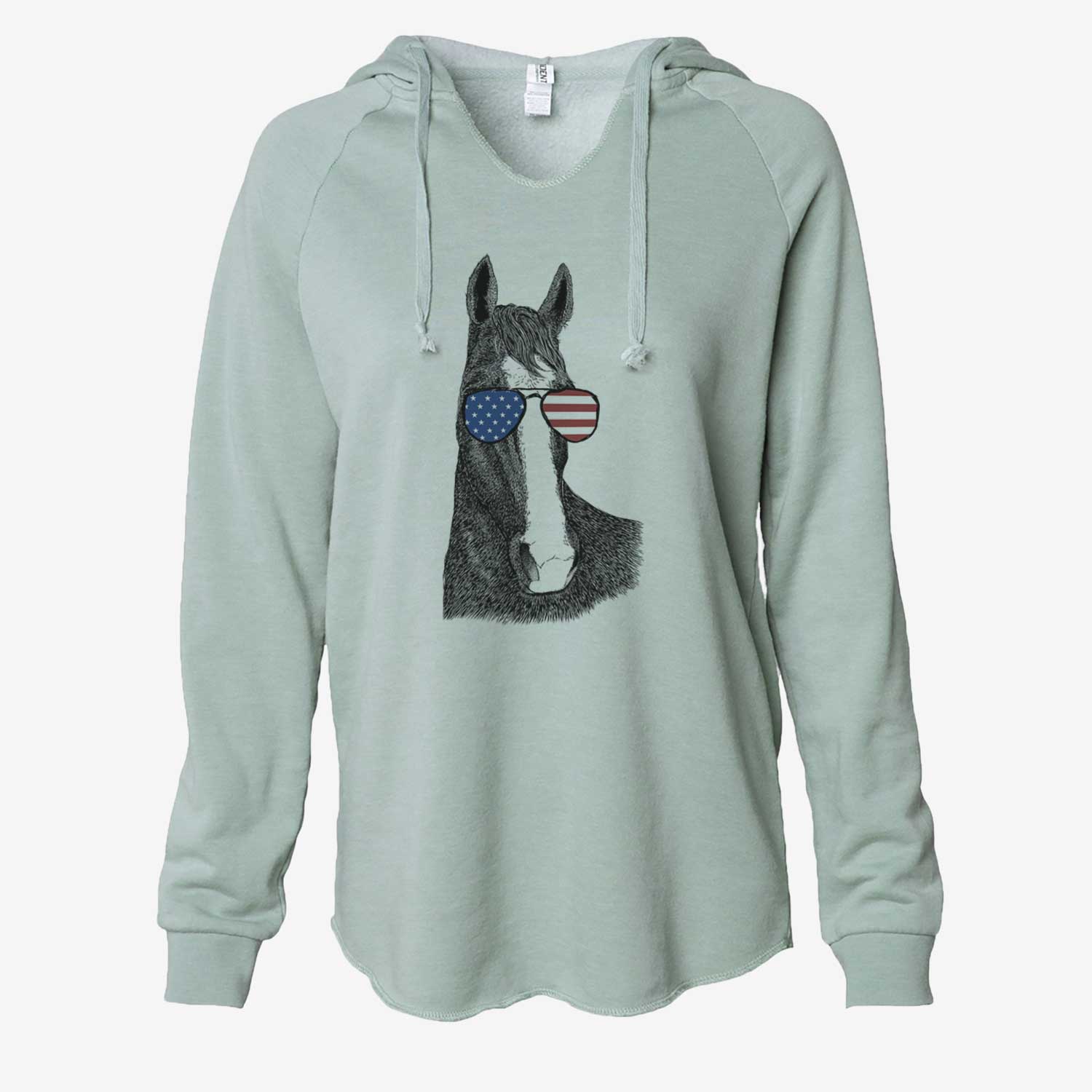 USA Gibson the Tennessee Walking Horse - Cali Wave Hooded Sweatshirt