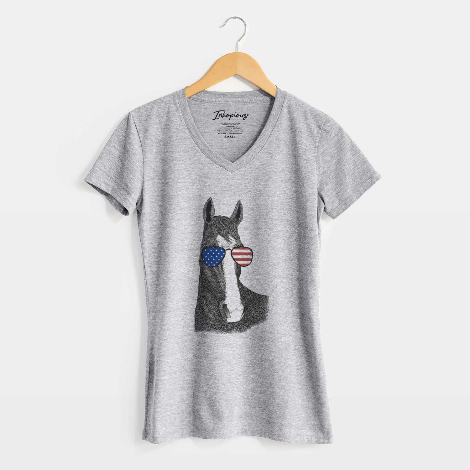 USA Gibson the Tennessee Walking Horse - Women's Perfect V-neck Shirt