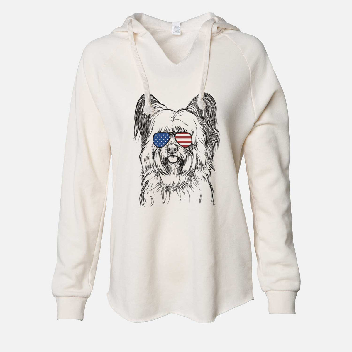 USA Gideon the Skye Terrier - Cali Wave Hooded Sweatshirt