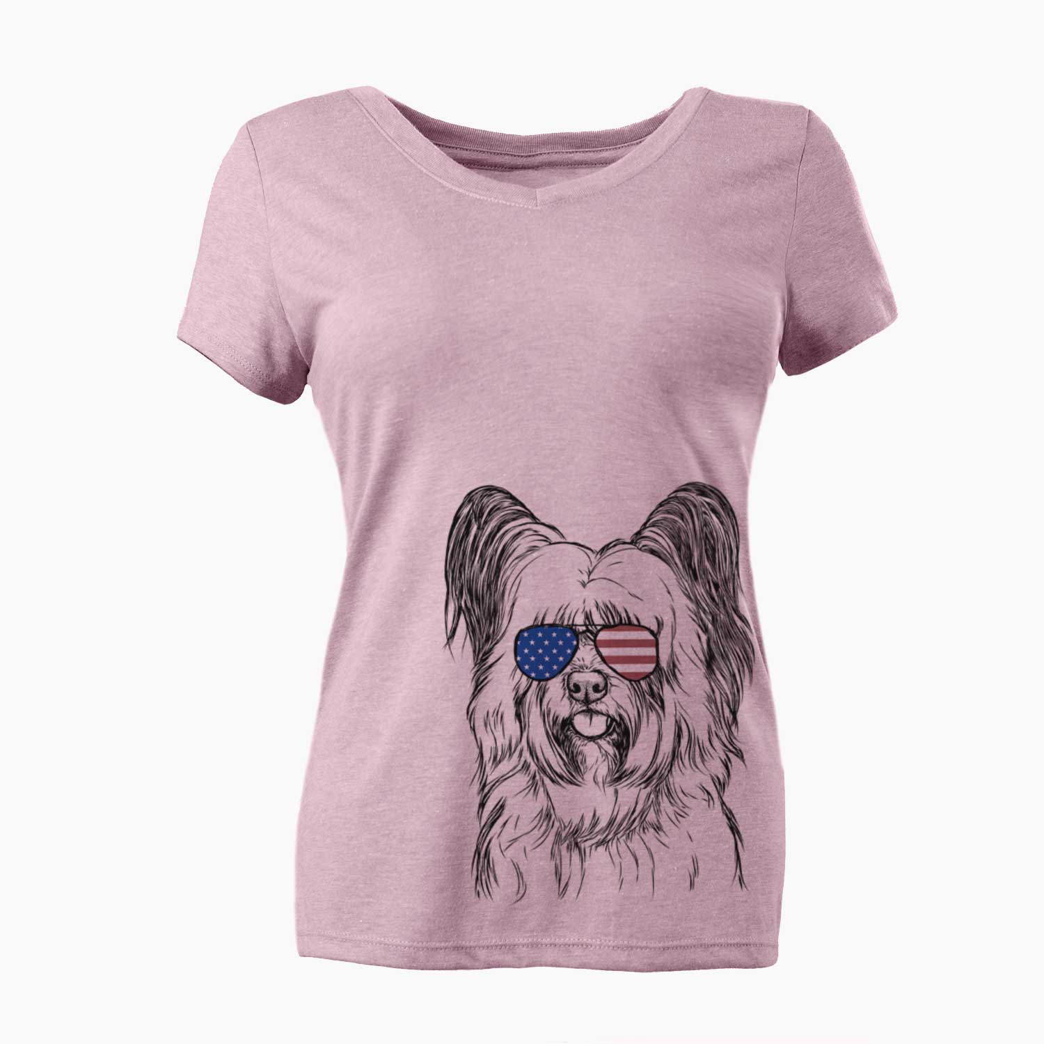 USA Gideon the Skye Terrier - Women's Perfect V-neck Shirt